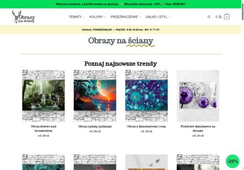 obrazynasciany.pl