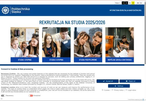 rekrutacja.polsl.pl