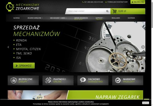 mechanizmyzegarkowe.pl