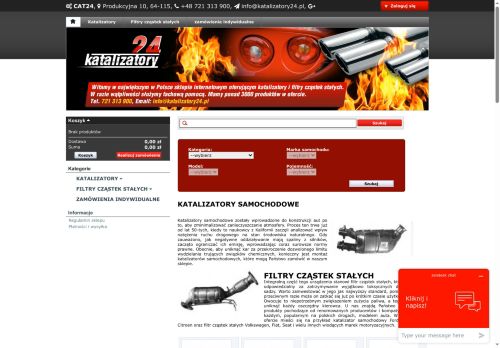 katalizatorysamochodowe24.pl