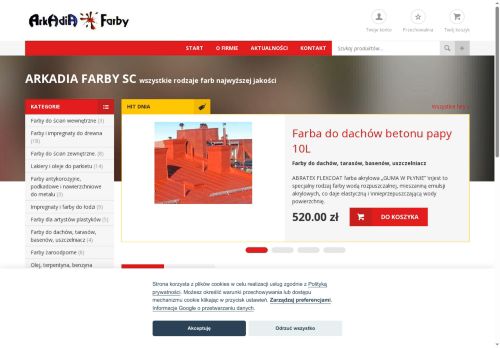 sklep.arkadiafarby.com.pl