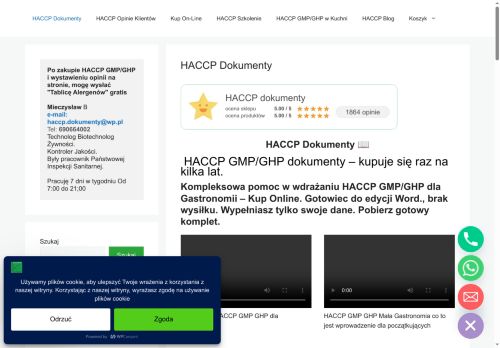 haccp-dokumenty.pl
